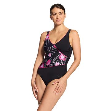 ZOGGS WOMENS SAFARI LEAF WRAP FRONT