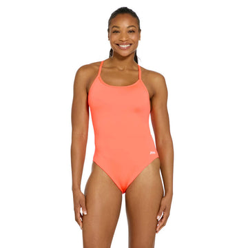 ZOGGS SPRINT BACK - CORAL