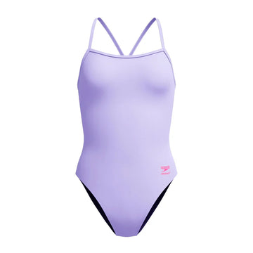SPEEDO FL SOLID V-BACK 2.0 LIGHT PURPLE