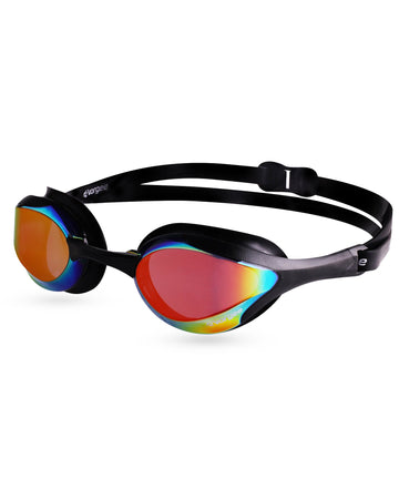 Stealth MK11 Rainbow Mirror Goggle - Vorgee  Black Frame