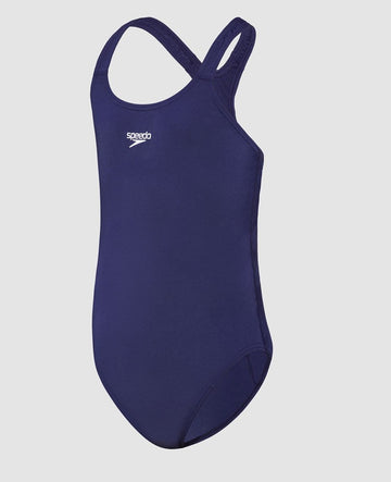 SPEEDO GIRLS ENDURANCE+ MEDALIST ONE PIECE - NAVY