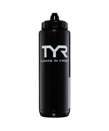 TYR WATER BOTTLE - BLACK