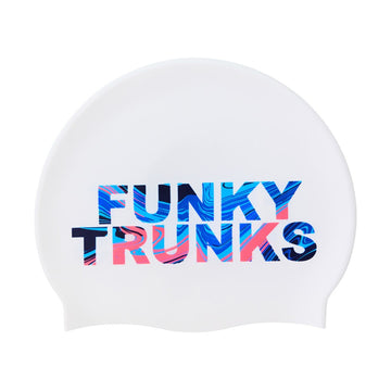 FUNKY TRUNKS SILICONE SWIMMING CAP WAVE CRAZE