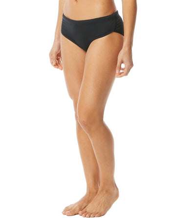 TYR Women's Solid Zola Hipkini - Black